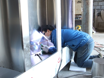 济南千佛山不锈钢加工厂家案例